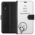 Miniatyrbillede 1 af 3: Samsung Galaxy Xcover 5 Tegnebogsetui Du Kender Ikke Mit Adgangskode