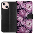Miniatyrbillede 1 af 3: Apple iPhone 13 mini Tegnebogsetui Blomster