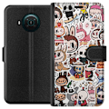 Miniatyrbillede 1 af 3: Nokia X10 Tegnebogsetui Labubu All-Stars – POP MART Specialudgave