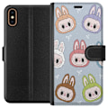 Miniatyrbillede 1 af 3: Apple iPhone X Tegnebogsetui Pastel Labubu