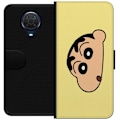 Miniatyrbillede 1 af 3: Nokia G20 Tegnebogsetui Peeking Shinchan