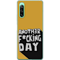 Pikkukuva 1 / 3: Sony Xperia 10 IV Läpinäkyvä kuori Another Day Tekstimotiivi Huumori Katumuoti Graafinen Rohkea Tyyli Suosittu Elämäntapa Kaupunkimuoti Design