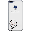Miniatyrbild 1 av 3: Huawei P smart Genomskinligt Skal You Don’t Know My Password – edgy textmotiv med attityd