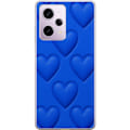 Pikkukuva 1 / 3: Xiaomi Redmi Note 12 Pro Läpinäkyvä kuori Siniset Sydämet