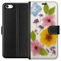 Miniatyrbild 1 av 3: Apple iPhone 5 Plånboksfodral Pressade blommor