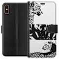 Pikkukuva 1 / 3: Apple iPhone XS Lompakkokotelo Leopard Faces