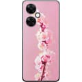 Kompatibelt Mobildeksel til OnePlus Nord CE3 Rosa blomkvist rosa