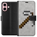 Miniatyrbillede 1 af 3: Apple iPhone 16 Tegnebogsetui Minecraft Værktøjer