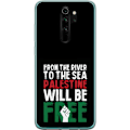 Pikkukuva 1 / 3: Xiaomi Redmi Note 8 Pro  Läpinäkyvä kuori Vapauta Palestiina