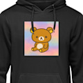 Pikkukuva 1 / 3: Huppari Aikuisille | Mukava Huppari Kawaii Sanrio Rilakkuma musta XL