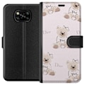 Miniatyrbillede 1 af 3: Xiaomi Poco X3 NFC Tegnebogsetui Teddy Dior Vibes - luksuriøs