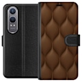 Miniatyrbild 1 av 3: OnePlus Nord CE4 Lite Plånboksfodral Cocoa Scales