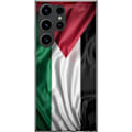 Miniatyrbillede 1 af 3: Samsung Galaxy S24 Ultra Gennemsigtig cover Palestinaflaget – ikonisk frihedssymbol i rød, sort, hvid og grøn