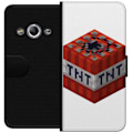 Pikkukuva 1 / 3: Samsung Galaxy Xcover 3 Lompakkokotelo Minecraft TNT