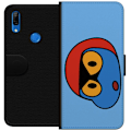 Miniatyrbillede 1 af 3: Huawei P Smart Z Tegnebogsetui Bold Bot Head