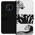 Pikkukuva 1 / 3: OnePlus 7T Lompakkokotelo Leopard Faces