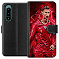 Miniatyrbillede 1 af 3: Sony Xperia 5 IV Tegnebogsetui Ronaldo Færdigheder - CR7 Desi