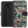 Miniatyrbild 1 av 3: OnePlus 6T Plånboksfodral Minecraft Art