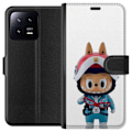 Pikkukuva 1 / 3: Xiaomi 13 Lompakkokotelo How2work Labubu hirviöt x Ultraman Blue -hahmo