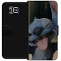 Pikkukuva 1 / 3: Samsung Galaxy Alpha Lompakkokotelo Stitch Söpö Alien - Sini