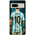 Miniatyrbild 1 av 3: Google Pixel 7 Genomskinligt Skal Messi