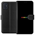 Miniatyrbillede 1 af 3: Samsung Galaxy A51 Tegnebogsetui Stolt Hjerter