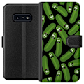 Miniatyrbillede 1 af 3: Samsung Galaxy S10e Tegnebogsetui Rick and Morty - Pickle Rick