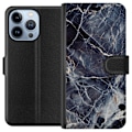 Miniatyrbillede 1 af 4: Apple iPhone 13 Pro Tegnebogsetui Marmoreret
