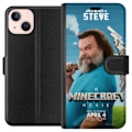 Pikkukuva 1 / 3: Apple iPhone 13 mini Lompakkokotelo Minecraft-elokuva