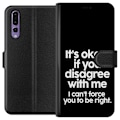 Miniatyrbillede 1 af 3: Huawei P20 Pro Tegnebogsetui Tekst