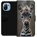 Miniatyrbillede 1 af 3: Xiaomi Mi 11 Tegnebogsetui Giraf Dyretema Afrika Natur Grafisk Motiv Savanne Vilde Dyr Populær Vægkunst Eksotisk Tema