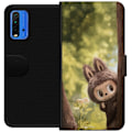 Pikkukuva 1 / 3: Xiaomi Redmi Note 9 4G Lompakkokotelo Labubu Graffiti Vibes – Katutaide hirviömuodossa