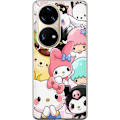 Miniatyrbilde 1 av 3: Huawei P50 Pro Gjennomsiktig deksel Kawaii Sanrio Crew