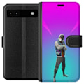 Pikkukuva 1 / 3: Google Pixel 6a Lompakkokotelo musta ritari fortnite