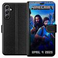Miniatyrbillede 1 af 3: Samsung Galaxy A24 4G Tegnebogsetui En Minecraft-film