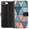 Pikkukuva 1 / 3: Apple iPhone 8 Plus Lompakkokotelo Mandala Kolmiot