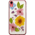 Miniatyrbillede 1 af 2: Apple iPhone XR Gennemsigtig cover Pressede blomster