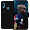 Miniatyrbild 1 av 3: Huawei Y6 (2019) Plånboksfodral Lamine Yamal – Barcelonas W