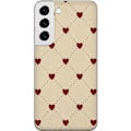 Miniatyrbild 1 av 3: Samsung Galaxy S22 5G Genomskinligt Skal Heart Grid