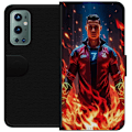 Miniatyrbillede 1 af 3: OnePlus 9 Pro Tegnebogsetui Ronaldo Inferno - fodboldhelt i fl