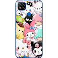 Pikkukuva 1 / 3: Xiaomi Redmi 9C NFC Läpinäkyvä kuori Kawaii Sanrio Crew