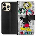 Miniatyrbillede 1 af 3: Apple iPhone 15 Pro Max Tegnebogsetui Mickey Mouse