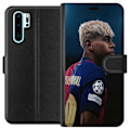 Pikkukuva 1 / 3: Huawei P30 Pro Lompakkokotelo Lamine Yamal - Barcelonan ihmelapsi fokuksessa