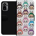 Miniatyrbillede 1 af 3: Xiaomi Redmi Note 10S Tegnebogsetui Labubu Macaron Monster - Nuttet Samlefigur med Stil