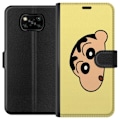 Pikkukuva 1 / 3: Xiaomi Poco X3 NFC Lompakkokotelo Peeking Shinchan