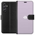 Pikkukuva 1 / 3: Samsung Galaxy A15 5G Lompakkokotelo Lila Pilvi - minimalistinen pilvi lila taustalla