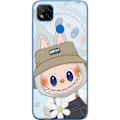 Pikkukuva 1 / 3: Xiaomi Redmi 9C NFC Läpinäkyvä kuori Labubu hattuineen - Po