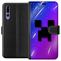 Miniatyrbillede 1 af 3: Huawei P20 Pro Tegnebogsetui Minecraft