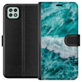 Miniatyrbilde 1 av 3: Samsung Galaxy A22 5G Lommeboketui Hav