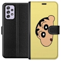Pikkukuva 1 / 3: Samsung Galaxy A52s 5G Lompakkokotelo Peeking Shinchan